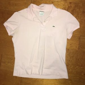 Pink Women’s Lacoste Polo